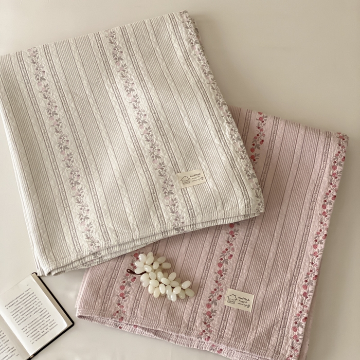 91家纺网 家纺一手货源 找家纺 麻依 2026新款安心棉床盖三件全棉四层纱布床单 组合图