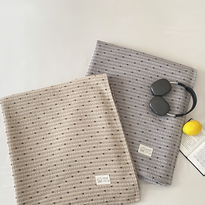 91家纺网 家纺一手货源 找家纺 麻依 2026新款安心棉床盖三件全棉四层纱布床单 组合图