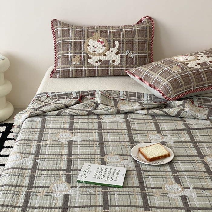 91家纺网 家纺一手货源 找家纺 （总）麻依 2026新款软萌夏被全棉四层纱布