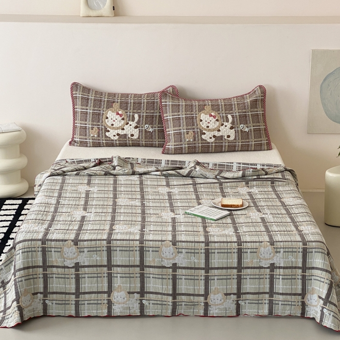 91家纺网 家纺一手货源 找家纺 （总）麻依 2026新款软萌夏被全棉四层纱布