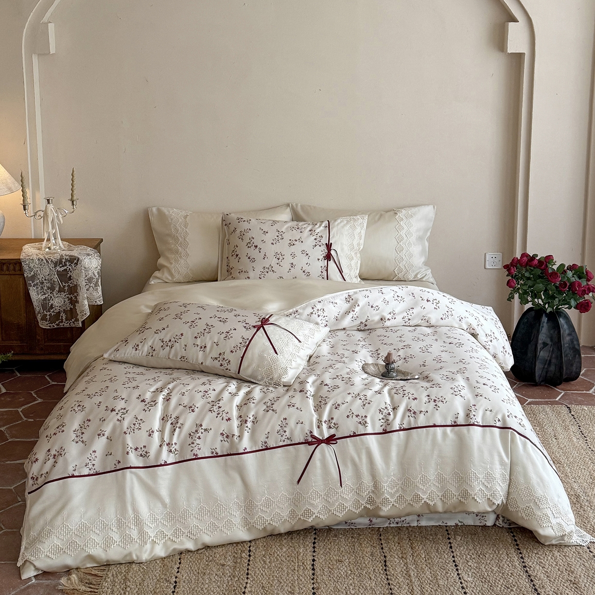 91家纺网 家纺一手货源 找家纺 （总）佳汐蓝家纺 2026新款60支兰精天丝四件套