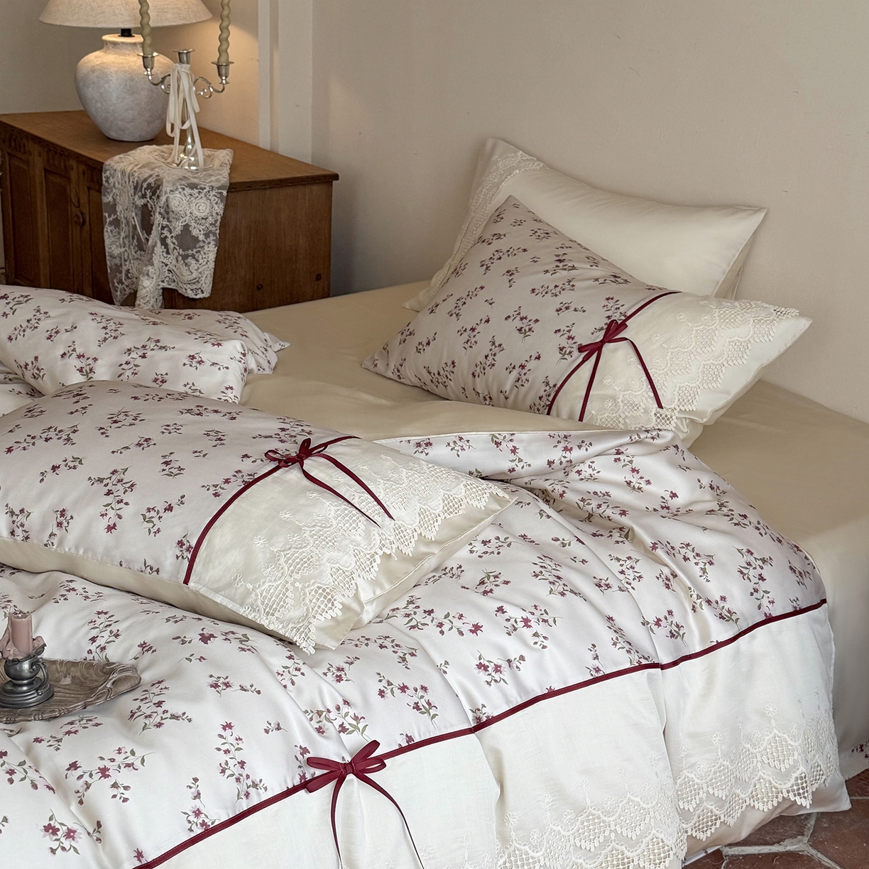 91家纺网 家纺一手货源 找家纺 （总）佳汐蓝家纺 2026新款60支兰精天丝四件套