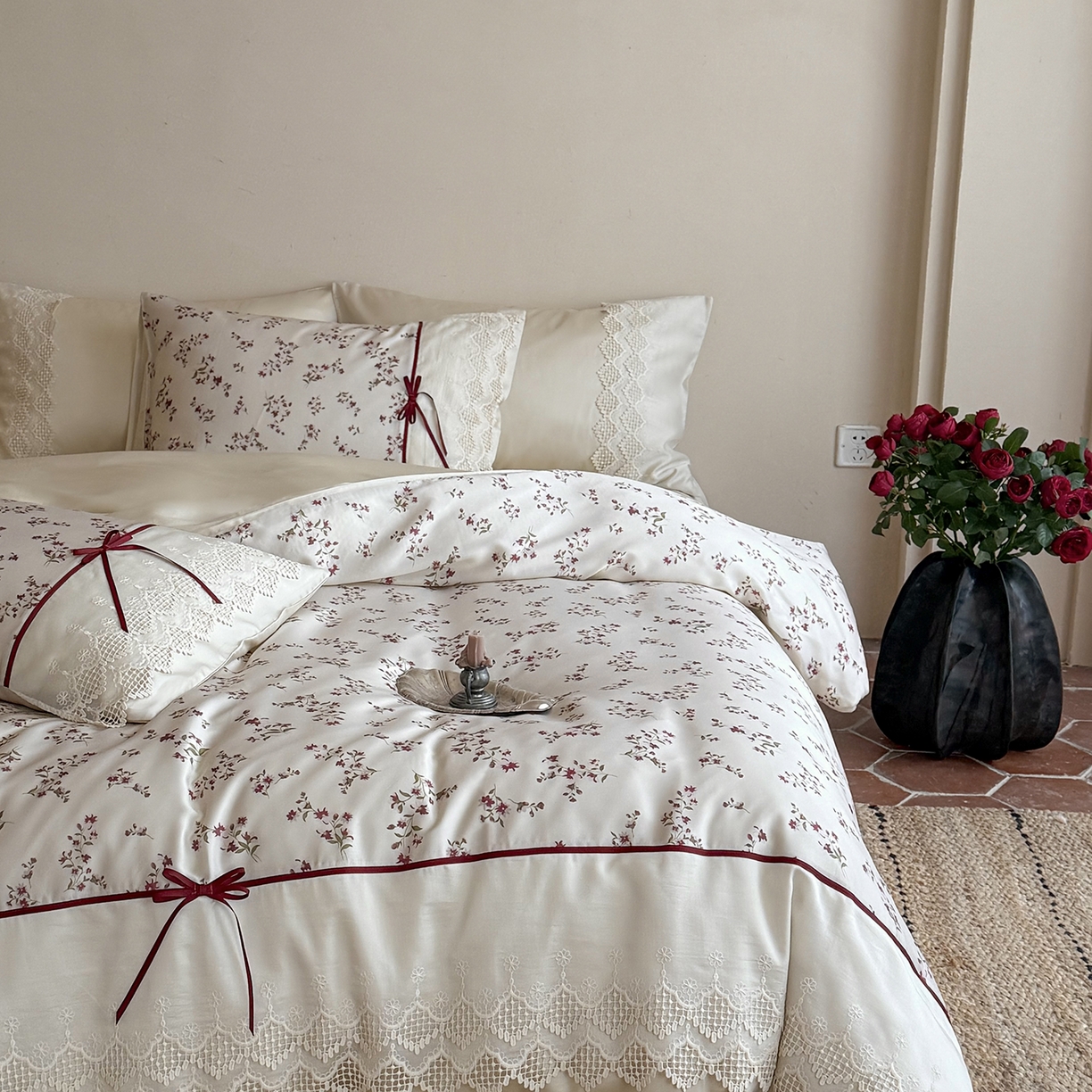 91家纺网 家纺一手货源 找家纺 （总）佳汐蓝家纺 2026新款60支兰精天丝四件套