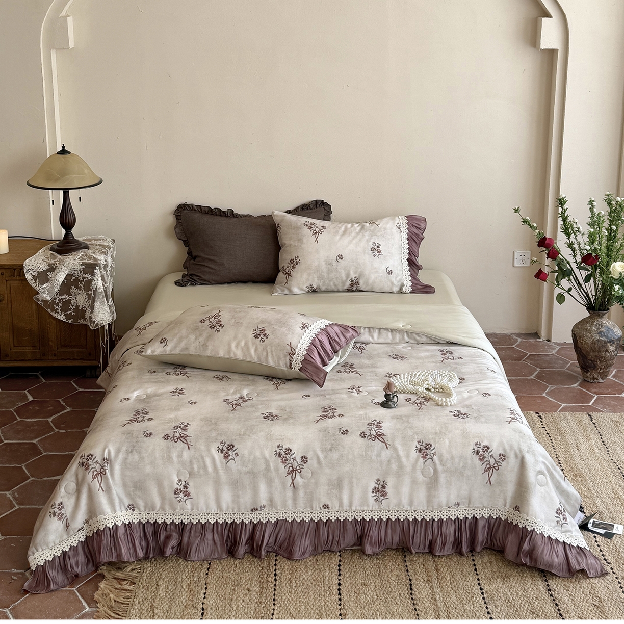 91家纺网 家纺一手货源 找家纺 （总）佳汐蓝家纺 2026新款60支兰精天丝夏被四件套