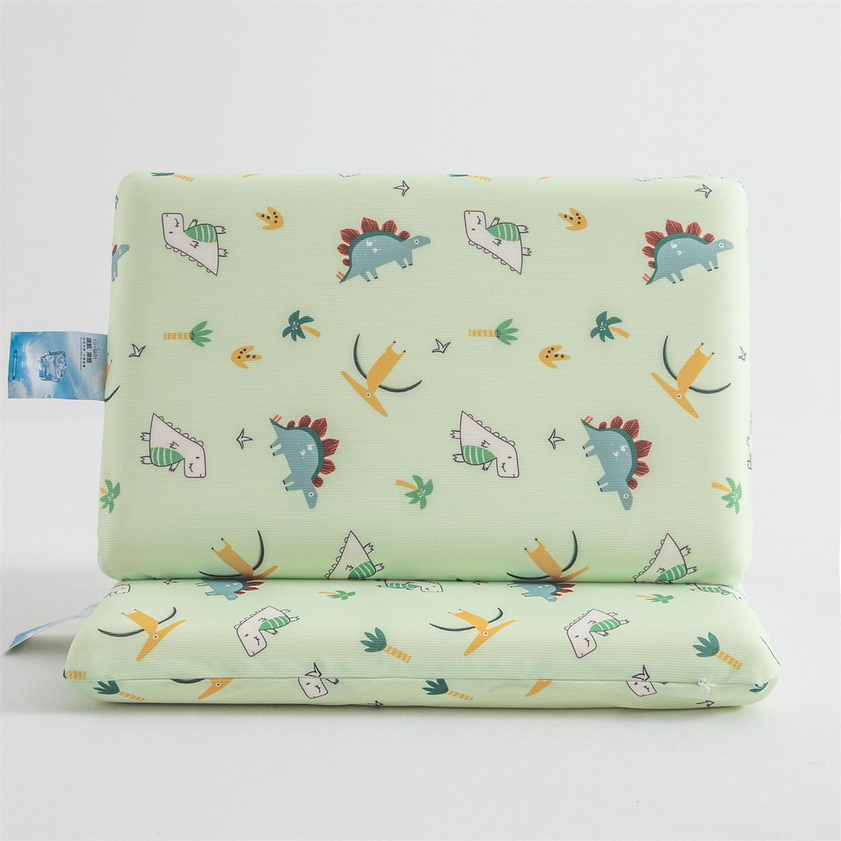 91家纺网 家纺一手货源 找家纺 麦肯锡 2026新款童趣记忆面包儿童枕 枕头枕芯 恐龙家