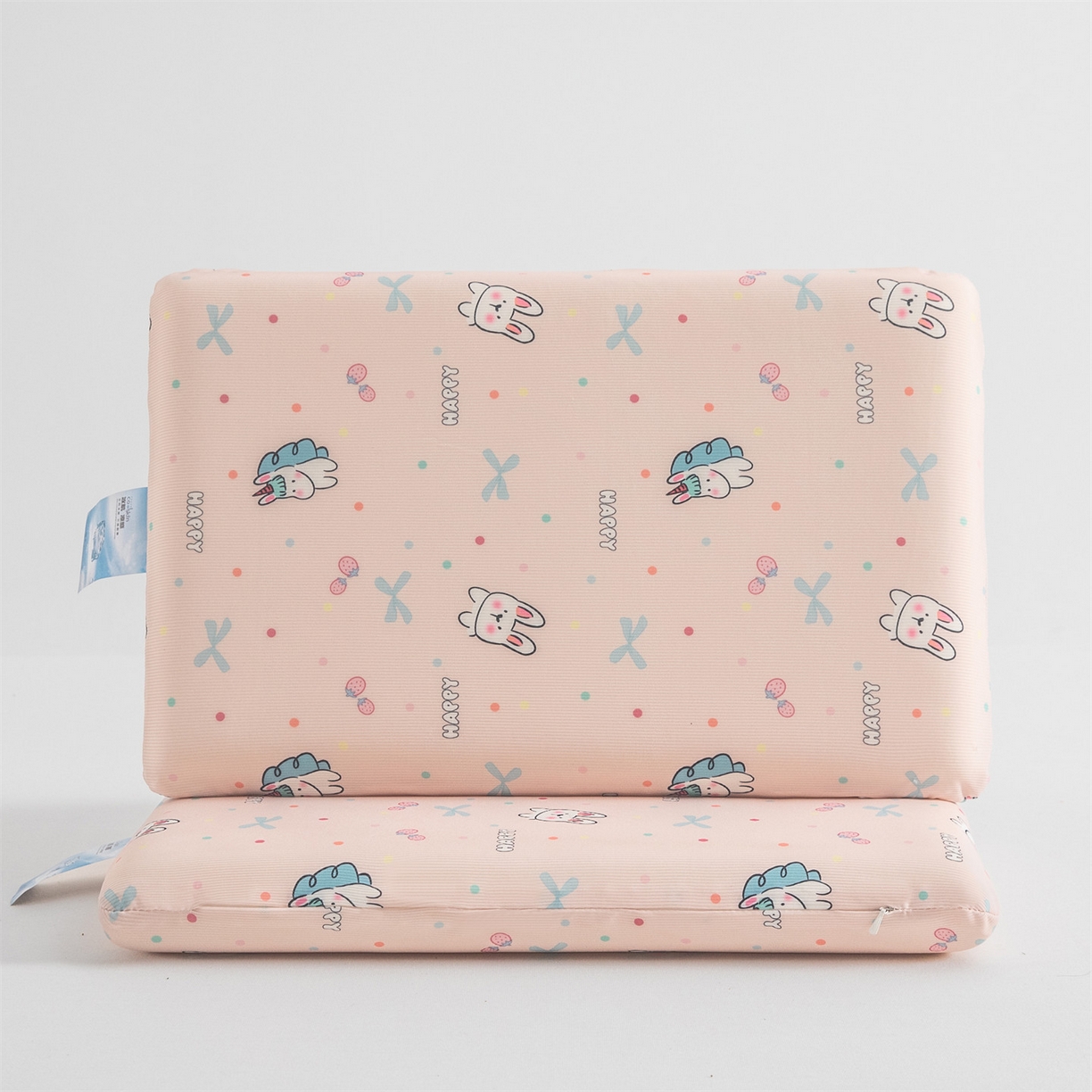 91家纺网 家纺一手货源 找家纺 麦肯锡 2026新款童趣记忆面包儿童枕 枕头枕芯 软萌兔