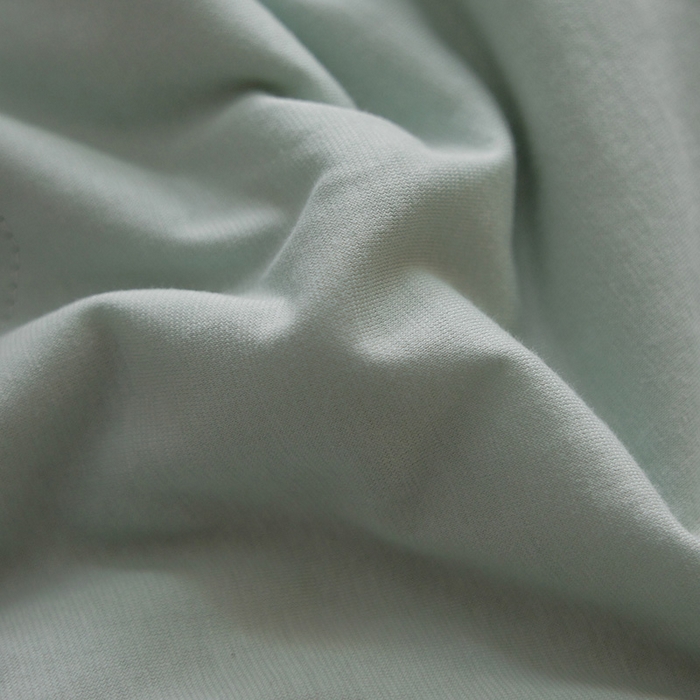 91家纺网 家纺一手货源 找家纺 安莱生活 2026新款全棉云感针织棉双拼夏被空调被夏凉被 奶豆绿双拼