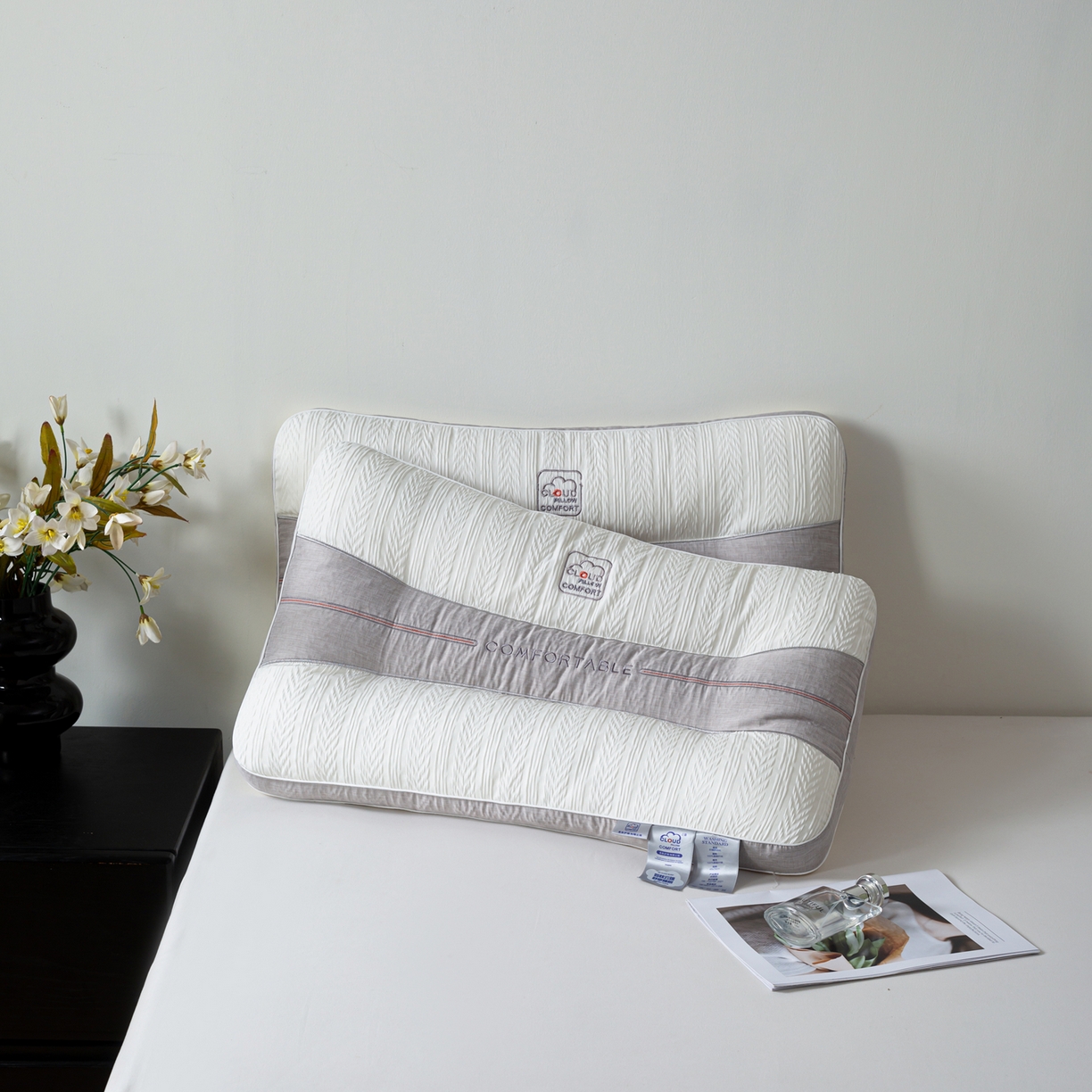 91家纺网 家纺一手货源 找家纺 （总）熙朵梦家纺 （专版）2026新品云端舒压护颈枕家用枕芯学生枕头