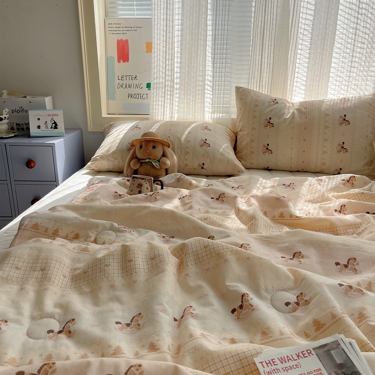 91家纺网 家纺一手货源 找家纺 桃子家居 2026新款A类原生态纯棉棉麻凉感小冰皮嵌绳工艺棉麻夏被夏凉被空调被 棉麻冰皮-夏日宝莉