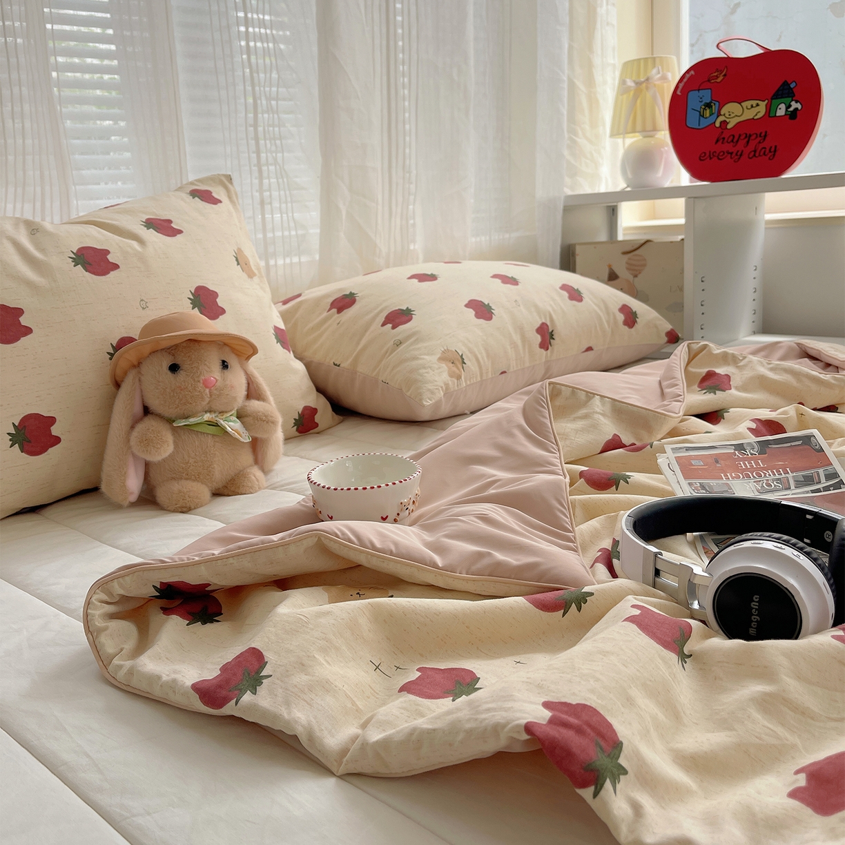 91家纺网 家纺一手货源 找家纺 桃子家居 2026新款A类原生态纯棉棉麻凉感小冰皮嵌绳工艺棉麻夏被夏凉被空调被 棉麻冰皮-盛夏