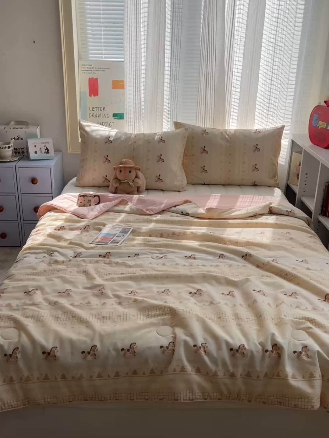 91家纺网 家纺一手货源 找家纺 桃子家居 2026新款A类原生态纯棉棉麻凉感小冰皮嵌绳工艺棉麻夏被夏凉被空调被 棉麻冰皮-夏日宝莉