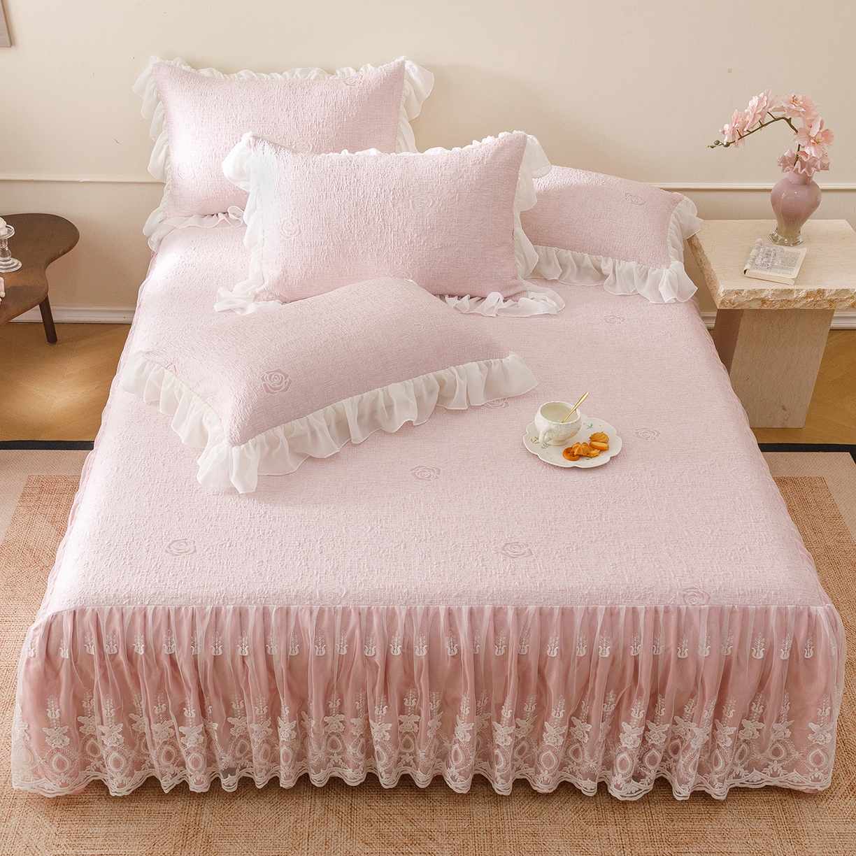 91家纺网 家纺一手货源 找家纺 （总）好儿喜家纺 2026新款夏季冰丝软凉席乙纶空调软席可机洗