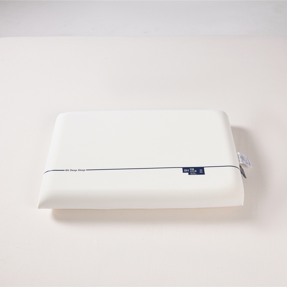 91家纺网 家纺一手货源 找家纺 圣靓家纺 【源头厂家】2026新款厂家直销云朵记忆枕某朵酒店同款零压力记忆枕枕头深睡慢回弹记忆棉枕芯 云朵护颈记忆枕-白色