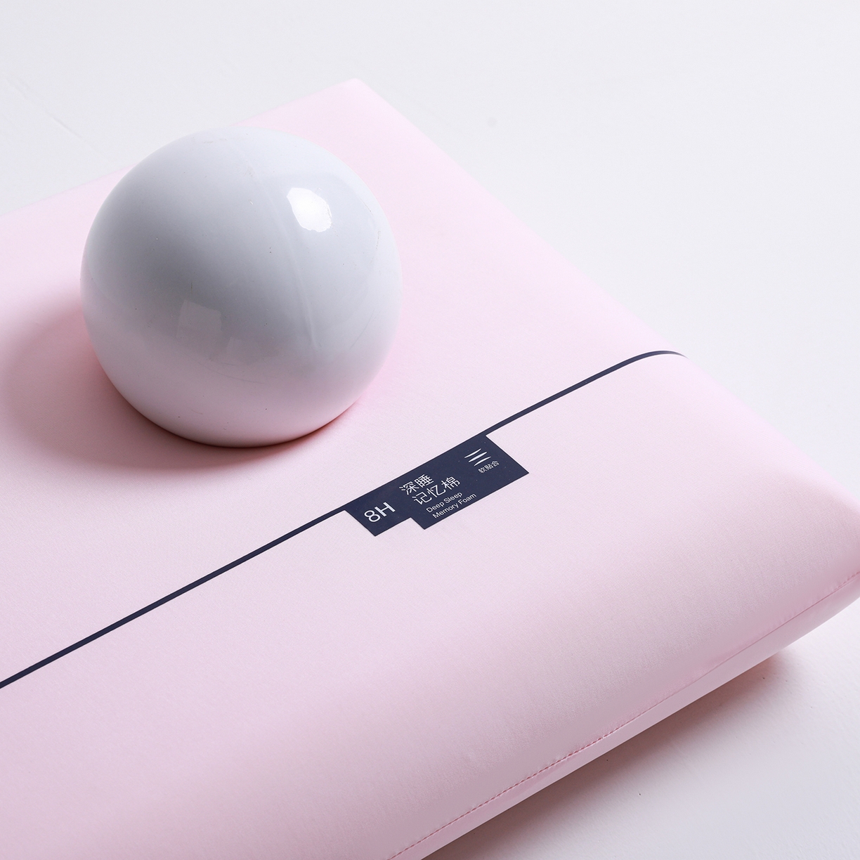 91家纺网 家纺一手货源 找家纺 圣靓家纺 【源头厂家】2026新款厂家直销云朵记忆枕某朵酒店同款零压力记忆枕枕头深睡慢回弹记忆棉枕芯 云朵护颈记忆枕-粉色