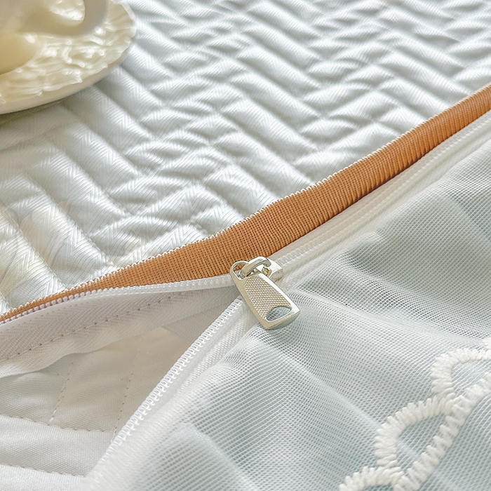 91家纺网 家纺一手货源 找家纺 网红馆（ck家纺） 2026新款夹棉印花冰丝凉席凉席席子三件套 悠然