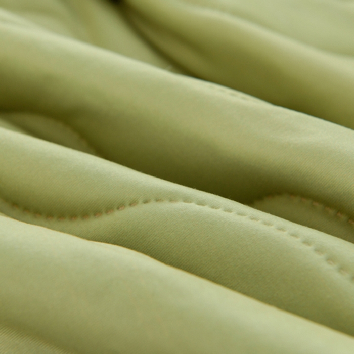 91家纺网 家纺一手货源 找家纺 圣靓家纺 2026新款恬梦针织棉夏被夏凉被空调被 卡其绿