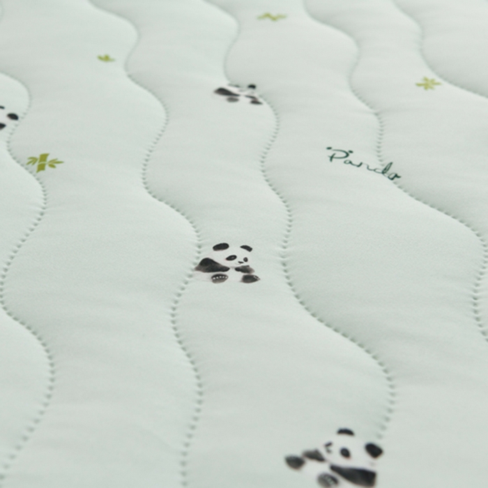 91家纺网 家纺一手货源 找家纺 圣靓家纺 2026新款恬梦针织棉夏被夏凉被空调被 熊猫宝宝