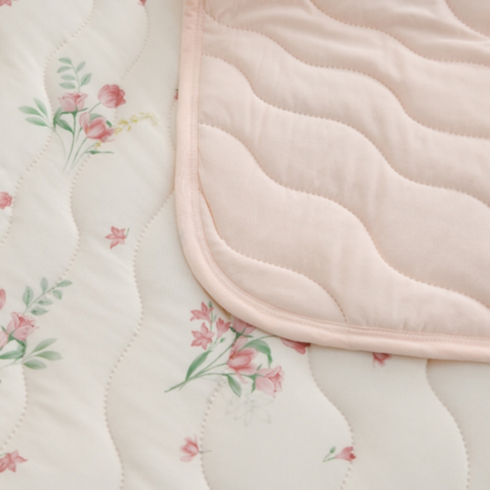 91家纺网 家纺一手货源 找家纺 圣靓家纺 2026新款恬梦针织棉夏被夏凉被空调被 浪漫玫瑰