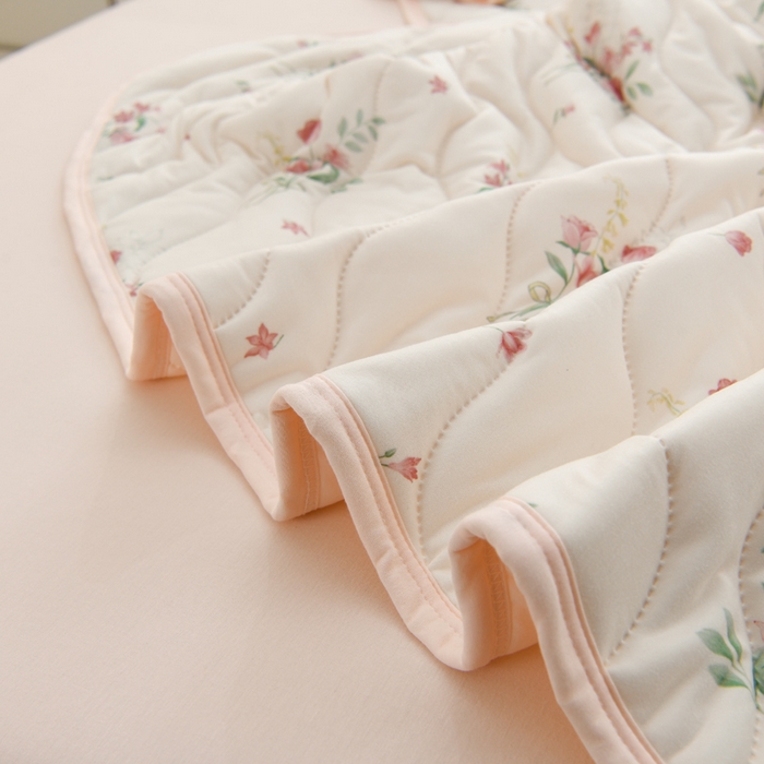 91家纺网 家纺一手货源 找家纺 圣靓家纺 2026新款恬梦针织棉夏被夏凉被空调被 浪漫玫瑰