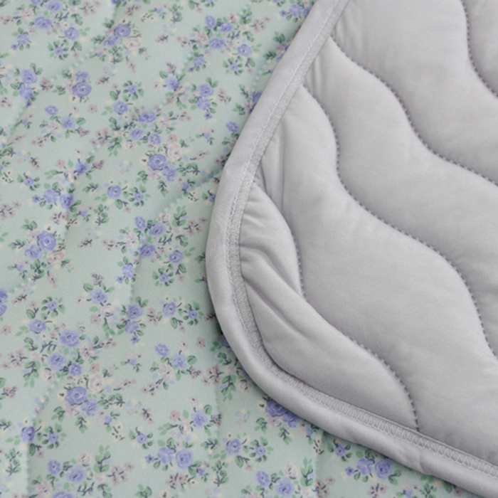 91家纺网 家纺一手货源 找家纺 圣靓家纺 2026新款恬梦针织棉夏被夏凉被空调被 兰花