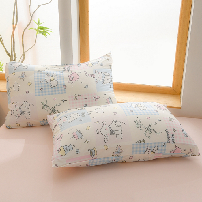 91家纺网 家纺一手货源 找家纺 圣靓家纺 2026新款恬梦针织棉夏被夏凉被空调被 开心小羊