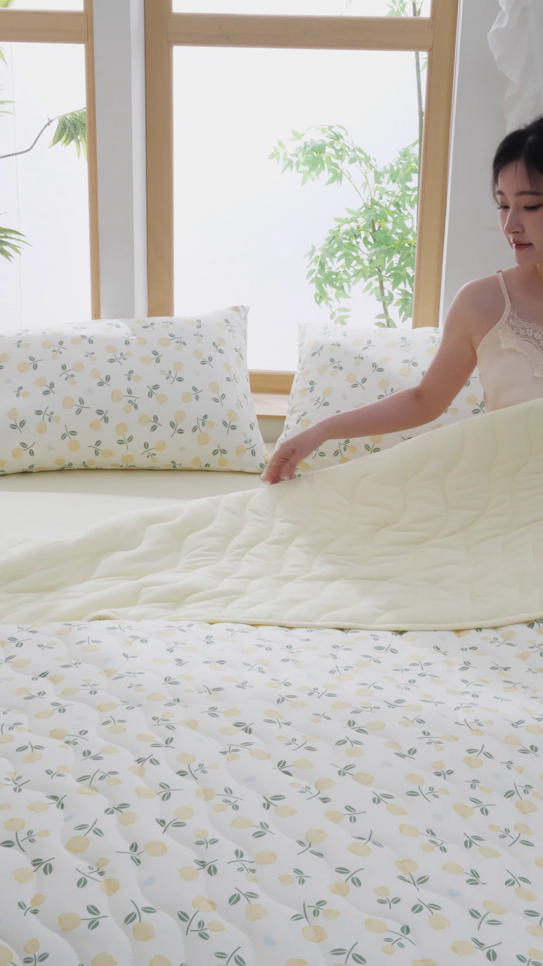 91家纺网 家纺一手货源 找家纺 圣靓家纺 2026新款恬梦针织棉夏被夏凉被空调被 偏爱