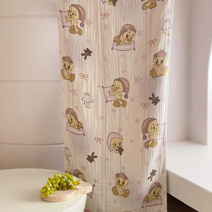 91家纺网 家纺一手货源 找家纺 麻依 2026新款四层纱布浴巾全棉 小黄鸭 80*160