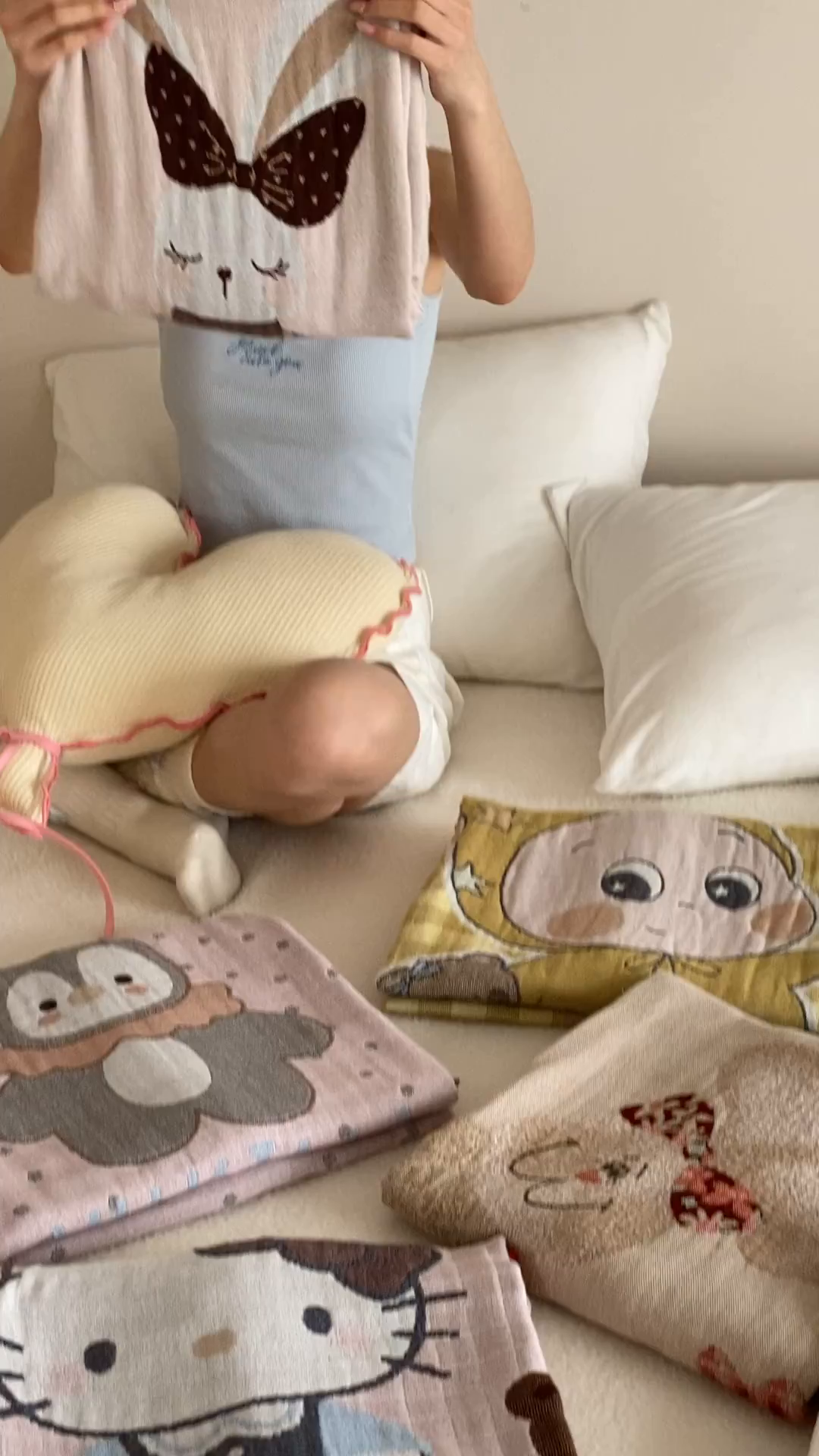 91家纺网 家纺一手货源 找家纺 麻依 2026新款四层纱布浴巾全棉 组合图 80*160