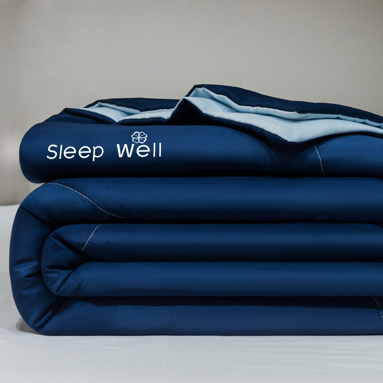 91家纺网 家纺一手货源 找家纺 （总）花伞家居 2026新款烫画水洗真丝夏被四件套