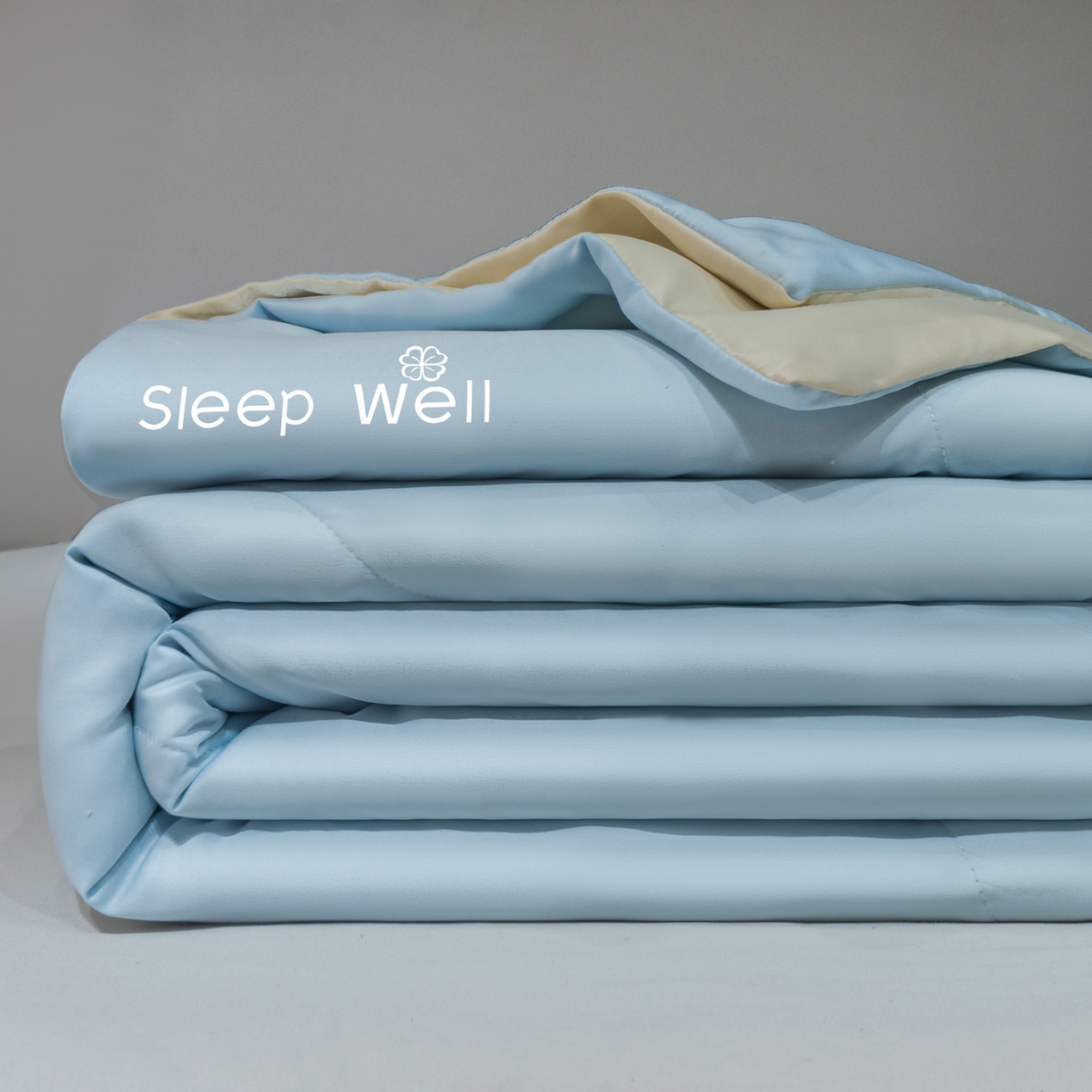 91家纺网 家纺一手货源 找家纺 （总）花伞家居 2026新款烫画水洗真丝夏被四件套