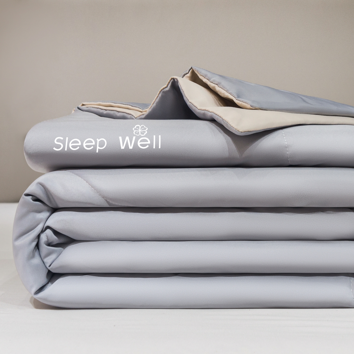 91家纺网 家纺一手货源 找家纺 （总）花伞家居 2026新款烫画水洗真丝夏被四件套