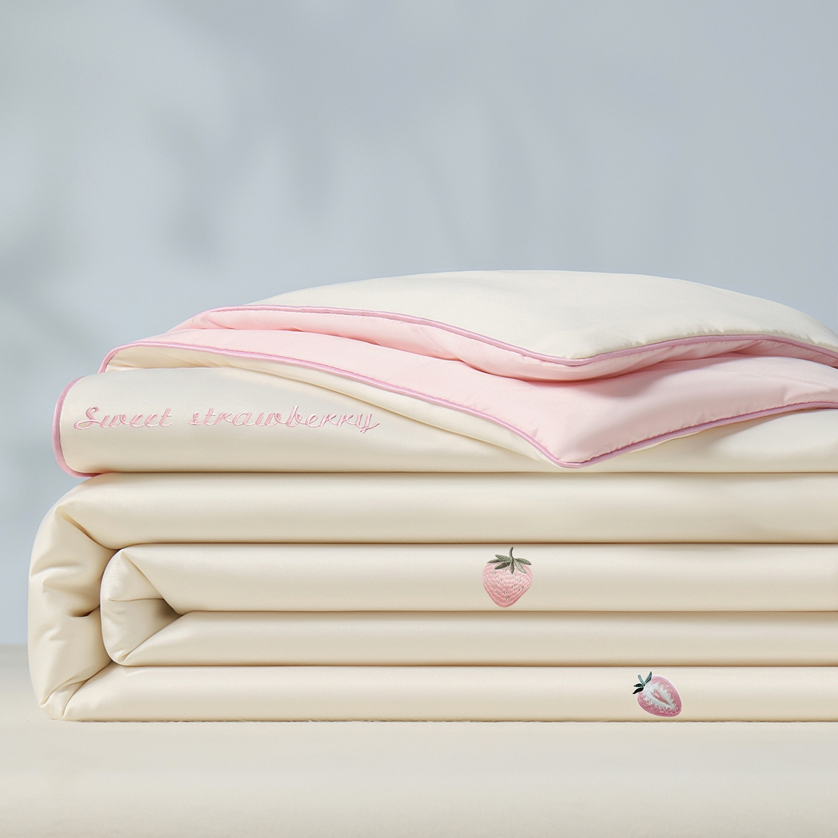 91家纺网 家纺一手货源 找家纺 （总）梦舒羽 2026新款A类水洗冰丝满版夏凉被