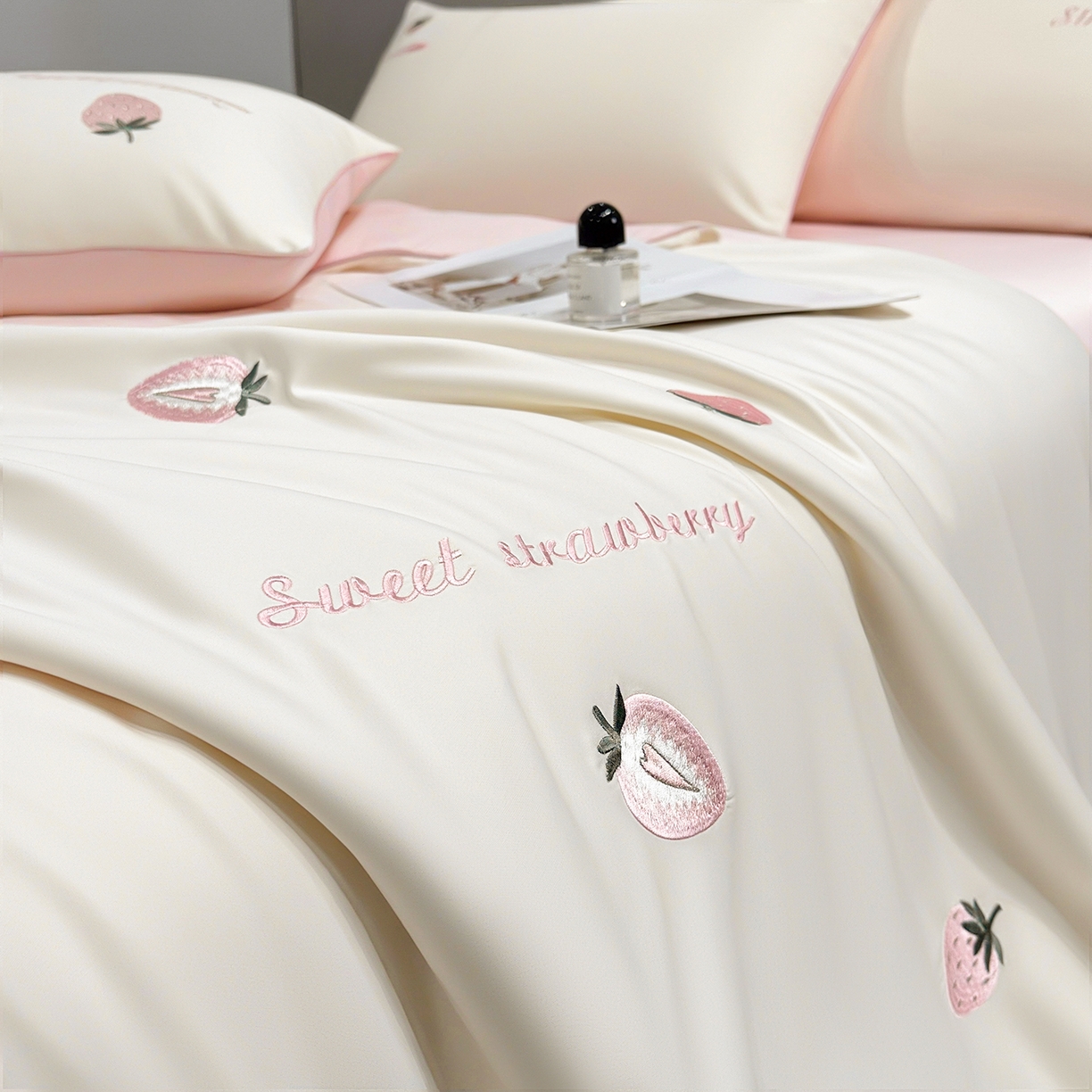 91家纺网 家纺一手货源 找家纺 （总）梦舒羽 2026新款A类水洗冰丝满版夏凉被