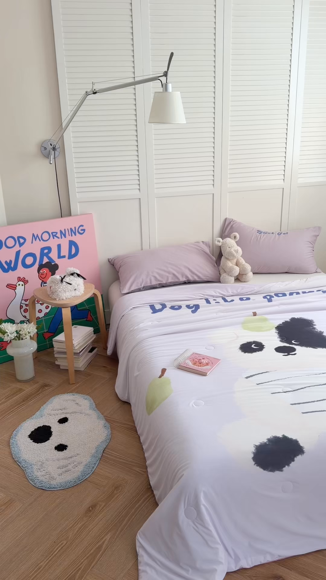 91家纺网 家纺一手货源 找家纺 暖生活 2026新款A类卡通大版冰皮凉感夏被空调被夏凉被 鸭梨小狗