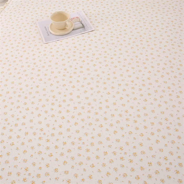 91家纺网 家纺一手货源 找家纺 乐逸家纺 2026新款A类母婴级韩系爆款花边款碎花床笠三件套四件套 韩系花边款床笠栀子海