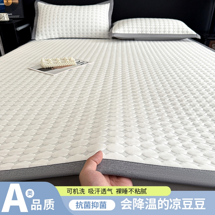 91家纺网 家纺一手货源 找家纺 可恩欣 2026新款凉豆豆提花软席系列-平席款 尤加