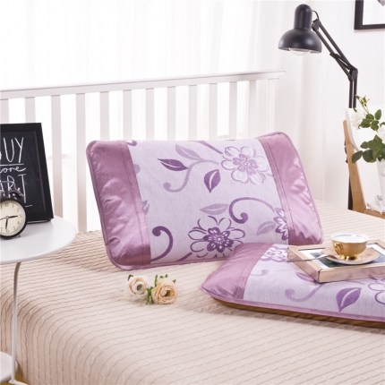 91家纺网 家纺一手货源 找家纺 （总）喜相逢家纺 D18-夏凉双人枕套冰丝凉枕