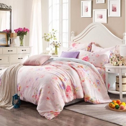 盛夏光年 舒适柔软全棉四件套花甜蜜蜜