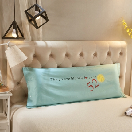 91家纺网 家纺一手货源 找家纺 （汇总）喜相逢家纺 全棉13372定位双人枕套1