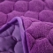 91家纺网 家纺一手货源 找家纺 芙琳家纺 精美超柔珊瑚绒床护垫 紫罗兰