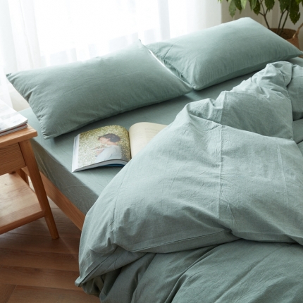 91家纺网 家纺一手货源 找家纺 北欧良品（7规格现货）水洗棉被套单品无印良品被套单件