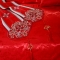 91家纺网 家纺一手货源 找家纺 浩情国际 全棉提花婚庆多件套 皇家喜悦-中国红