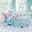 91家纺网 家纺一手货源 找家纺 菊尚家纺 全棉13372韩版四件套爱丁堡玫瑰-蓝