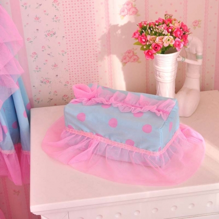 91家纺网 家纺一手货源 找家纺 菊尚家纺 全棉13372韩版四件套波点玫瑰配件