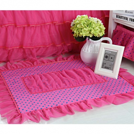 91家纺网 家纺一手货源 找家纺 菊尚家纺 全棉13372韩版四件套红玫瑰配件