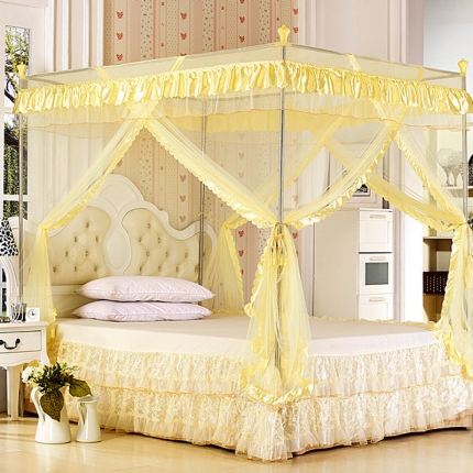 91家纺网 家纺一手货源 找家纺 艾晶美家纺 魅力夏日公主蚊帐