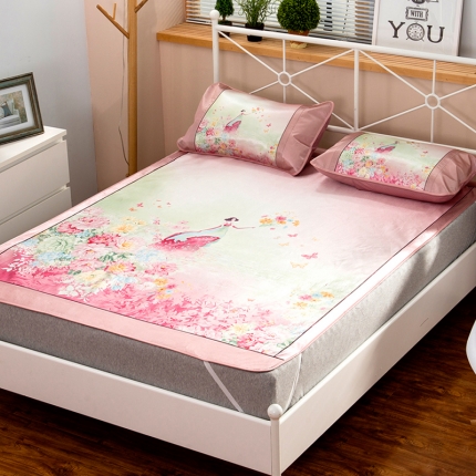 91家纺网 家纺一手货源 找家纺 (总）慕尚家纺2016大版卡通冰丝席