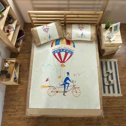 91家纺网 家纺一手货源 找家纺 (总）慕尚家纺2016大版卡通冰丝席