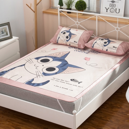 91家纺网 家纺一手货源 找家纺 (总）慕尚家纺2016大版卡通冰丝席