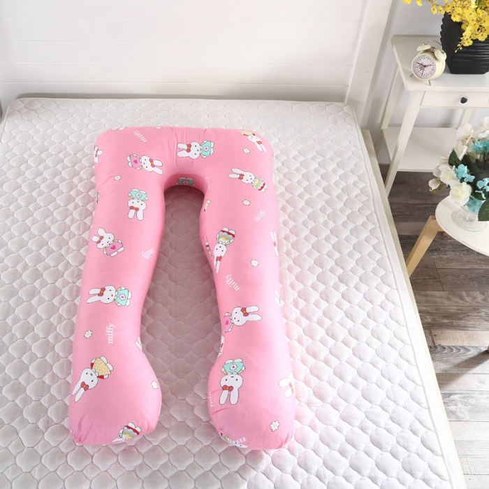 91家纺网 家纺一手货源 找家纺 浩情国际 13372活性印花多功能可拆卸孕妇枕米菲兔